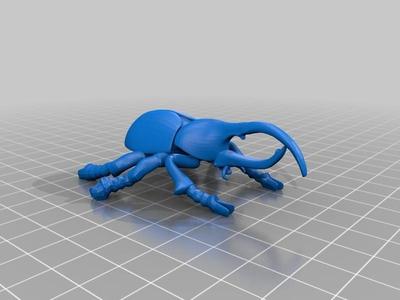 ヘラクレスオオカブト（Hercules）3Dデータ