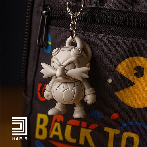 Chaveiro Keychain Robotinik Sonic Chibi Cute