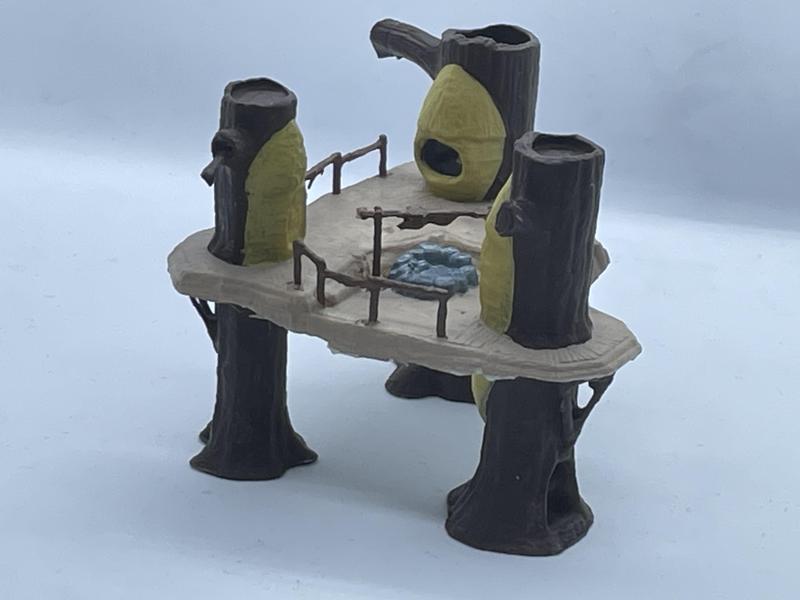 Star Wars Kenner Ewok Village miniature (7cm)