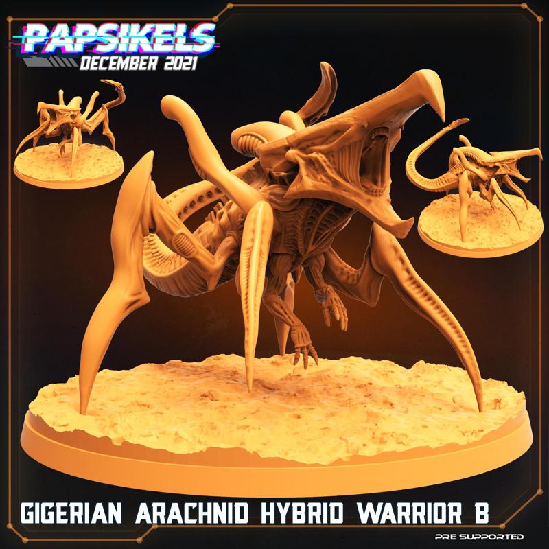 GIGERIAN ARACHNID HYBRID WARRIOR B