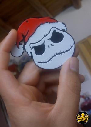 JACK SKELLINGTON CHRISTMAS KEYCHAIN OR ORNAMENT
