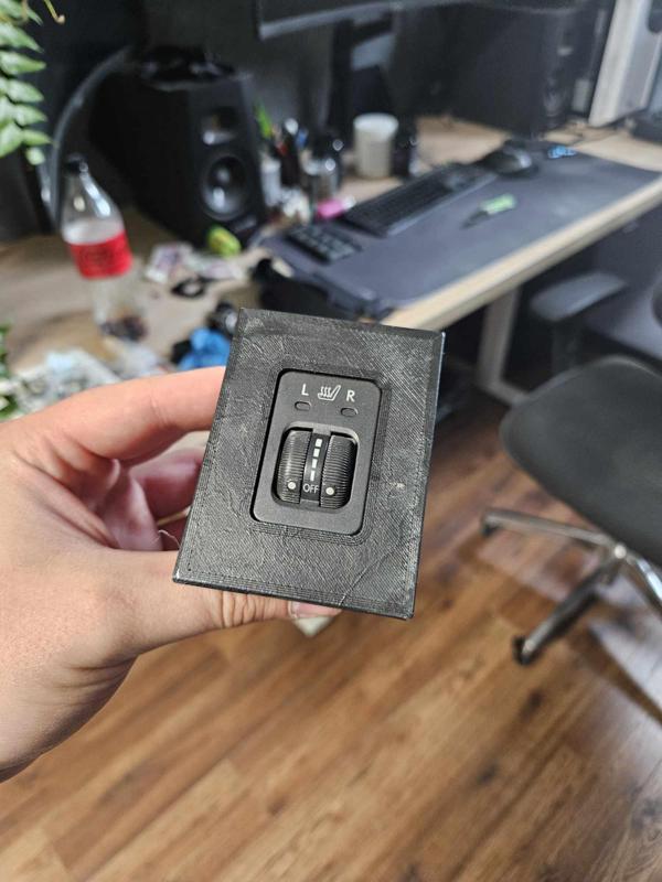Subaru WRX heated seat switch to Subaru Forester adapter
