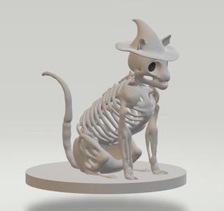 Skeleton Cat