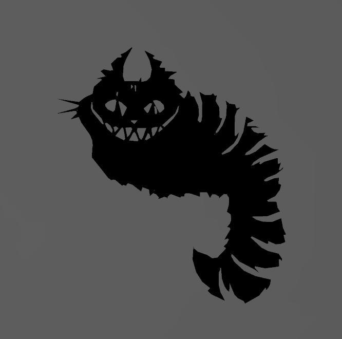 Alice in wonderlands - Alice in Wonderland - Disney - 2D - cheshire cat