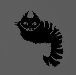 Alice in wonderlands - Alice in Wonderland - Disney - 2D - cheshire cat