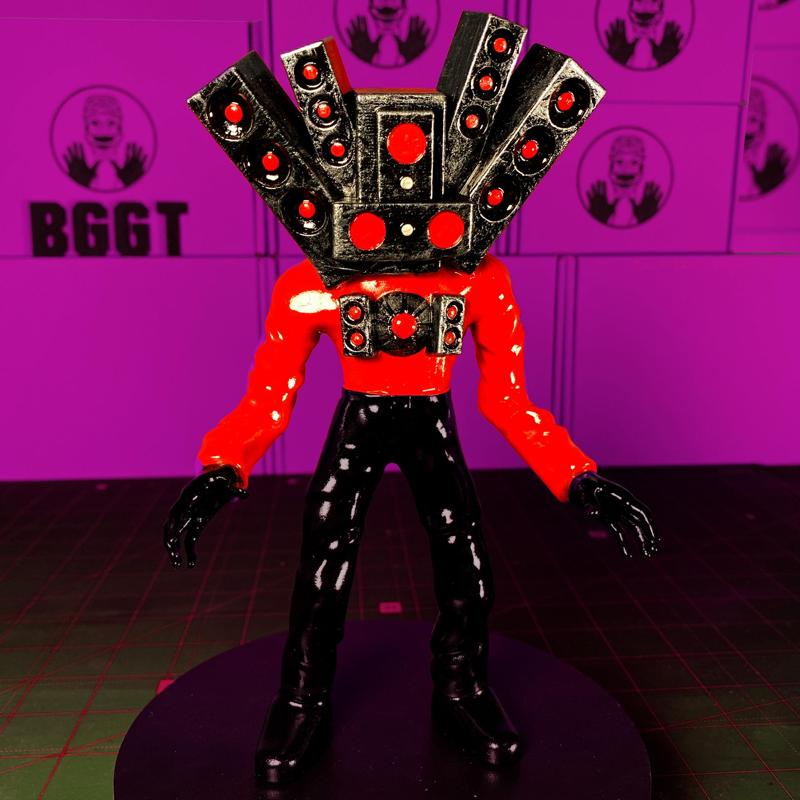 TITAN SPEAKERMAN SKIBIDI TOILET (NO GUN) | 3D FAN ART