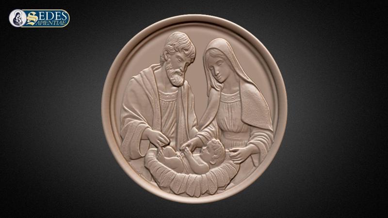 Nativity Scene - Bas Relief