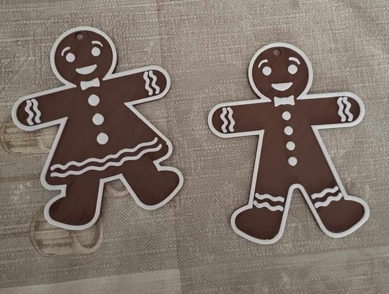 Gingerbread man // Gingerbread // Woman and Man// Girl and Man