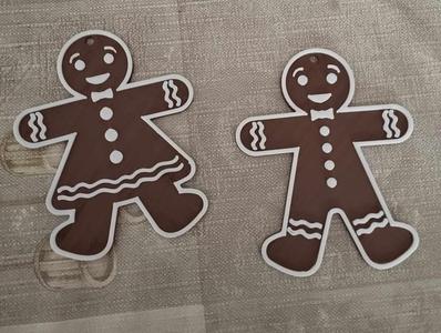Gingerbread man // Gingerbread // Woman and Man// Girl and Man