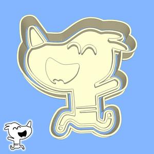 Hey Duggee cookie cutters - Tag (running) (style 2)