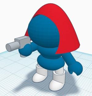 Cartoon Figure - Femme Fatale - Complete