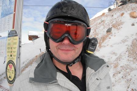 Camera Helmet Mount for Sony Action Cam - Sew On