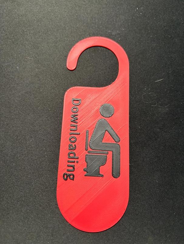 Downloading Door Hanger