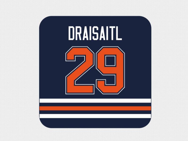 Leon Draisaitl coaster (AMS ready)