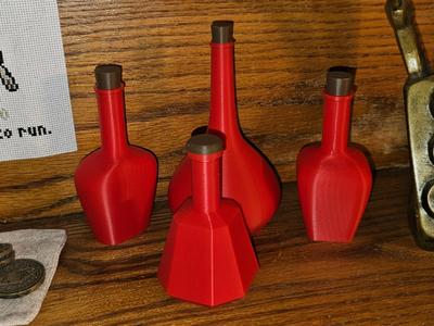 Skyrim Potion Bottles