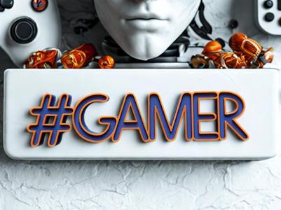 Lettering #Gamer