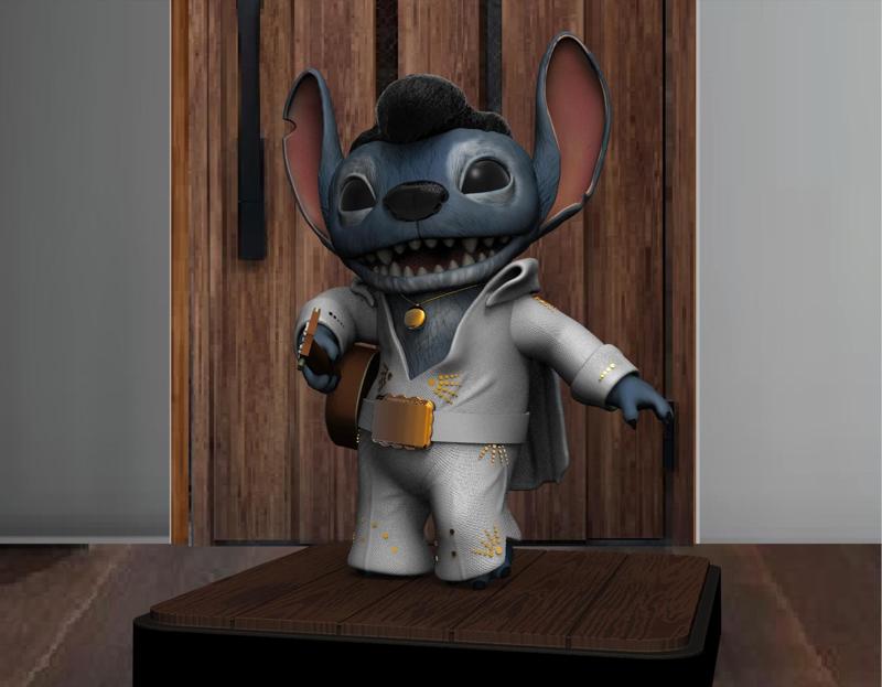 STITCH ELVIS [From Lilo&Stitch 2025 movie ]