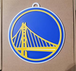 GOLDEN STATE WARRIORS 3D Logo 180mm series