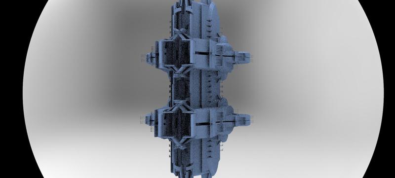 cyberpunk AsianTowerBlock