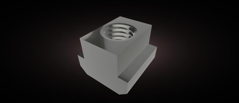 DIN508 T-nuts 17-piece set M4-M48