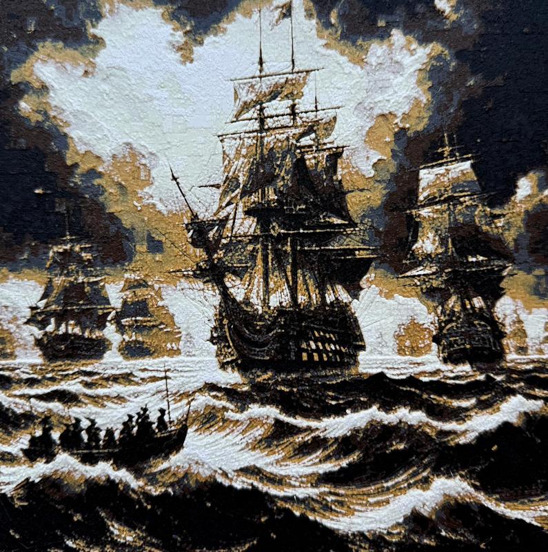 Sailing ship - Navy expedition