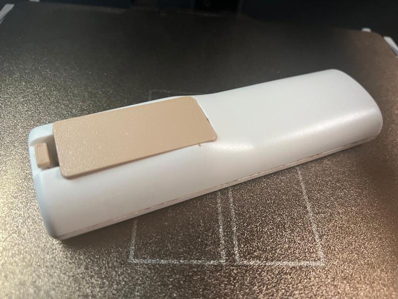K-8000 Air Conditioner Remote Control Battery Cover (Makeshift Version)