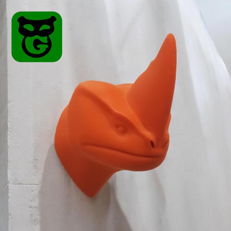 Red Bluster Wall Hook (The Sea Beast)