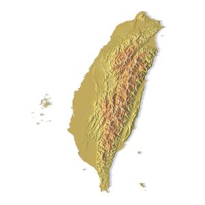 Taiwan Topographic Map – 3D Model for 3D Printing & CNC Carving
