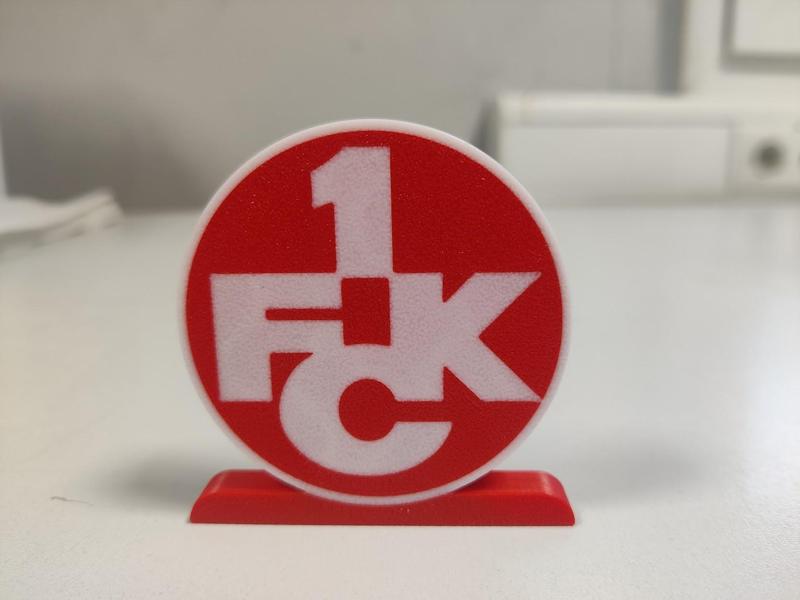 1. FC Kaiserslautern Logo stand