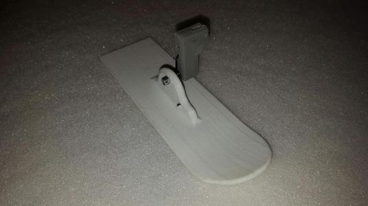 RC Plane landing gear offset/extension (for skis/floats)