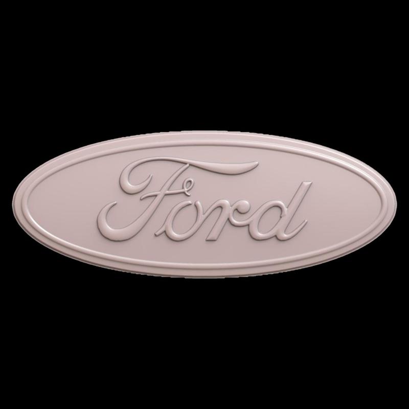 3D Model STL File for CNC Router Laser & 3D Printer Ford Logo