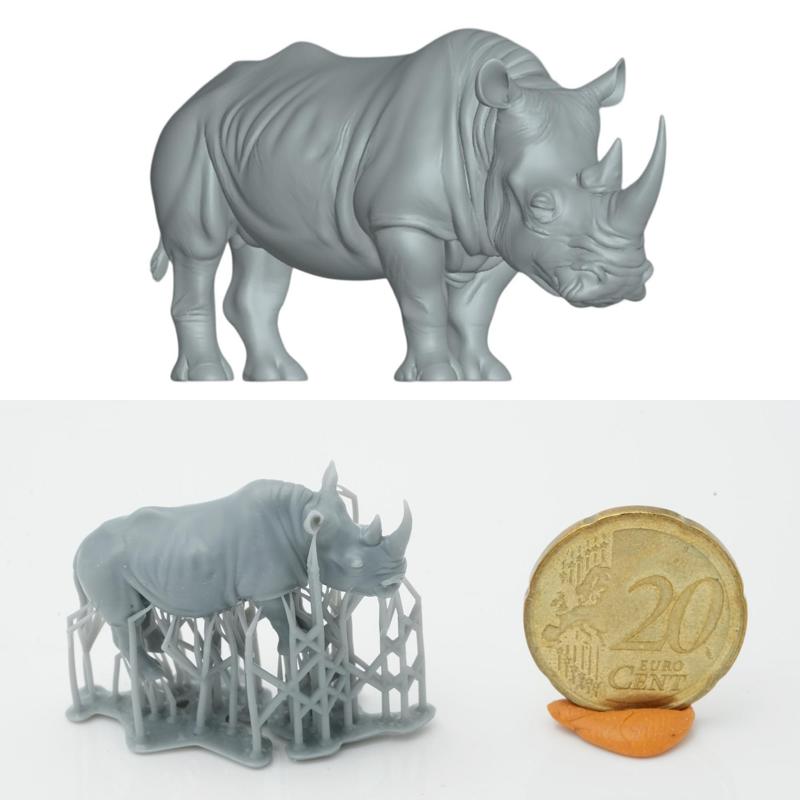Rhinoceros  - Africa Safari Animals – Tiny Animal Miniatures