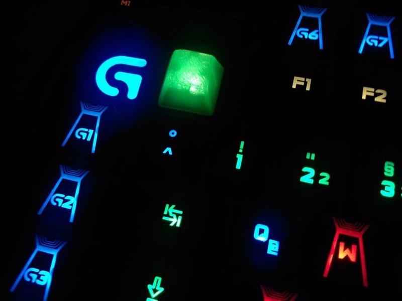 Romer-G Keycaps // Perfect fit // For logitech keyboards