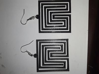 labyrinth earring 2