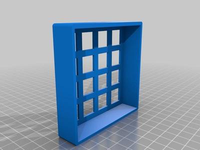 4 by 4 macropad case plate