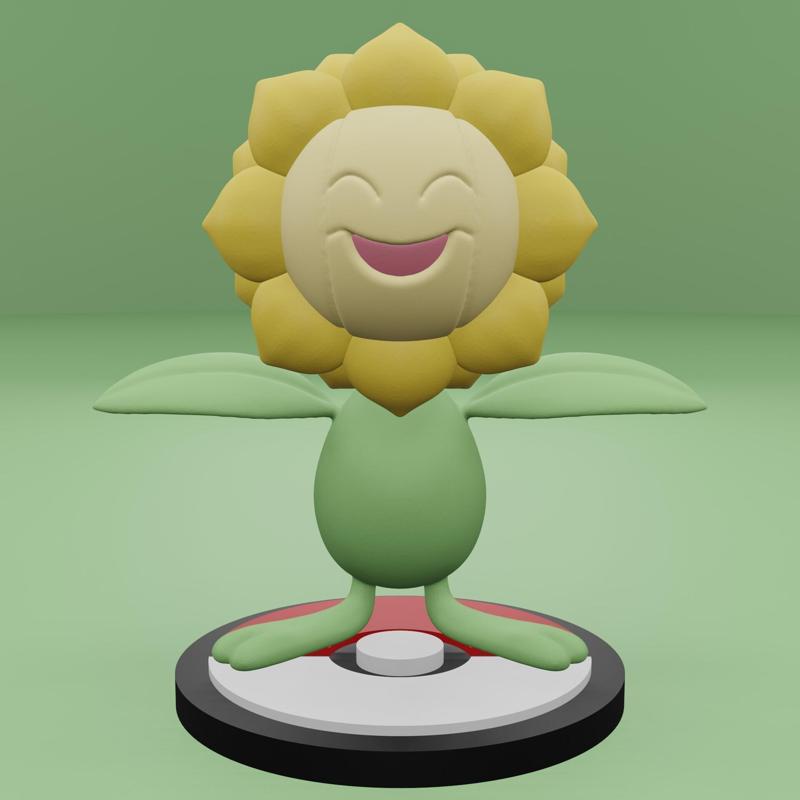 Pokemon No. 192 Sunflora