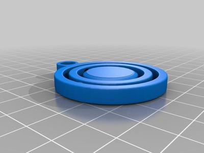Blank Gimbal keychain