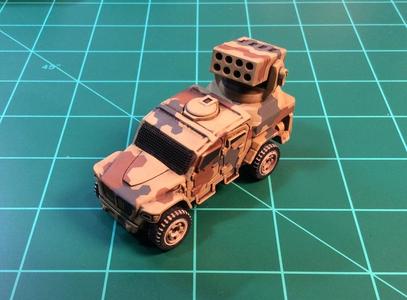 Rocket Pod for Matchbox MXT