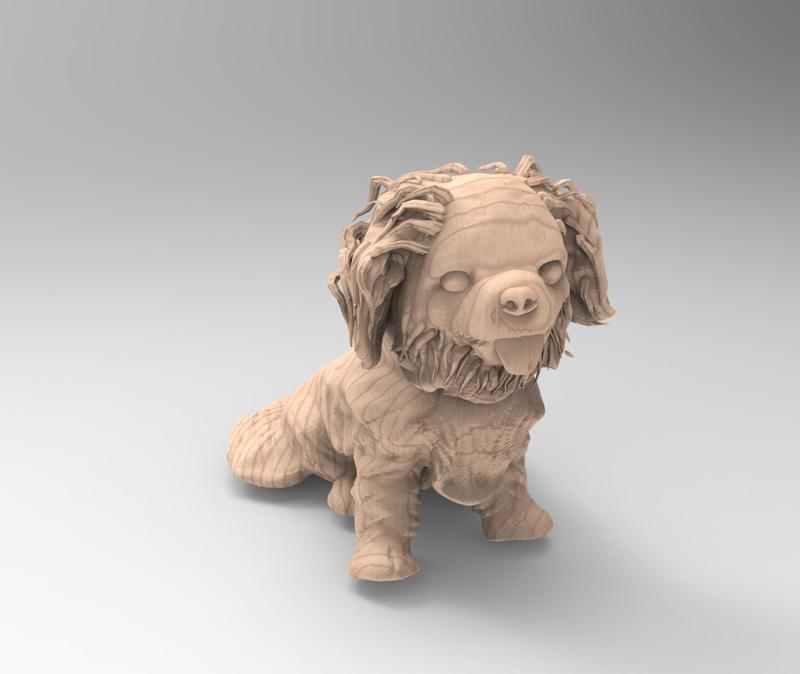 Pekingese (Pekinés) Sentado