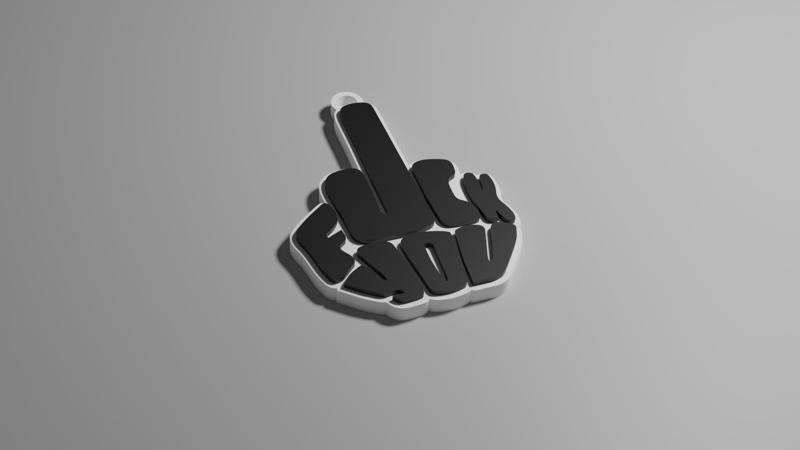 Fuck You KeyRing