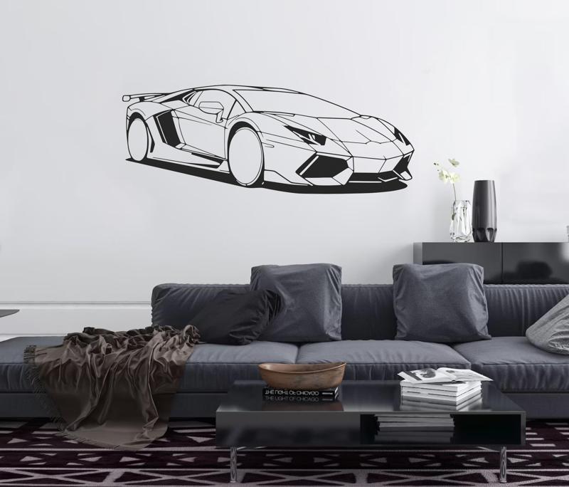 LAMBORGHINI HURACAN - LINE ART