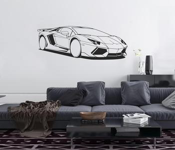 LAMBORGHINI HURACAN - LINE ART