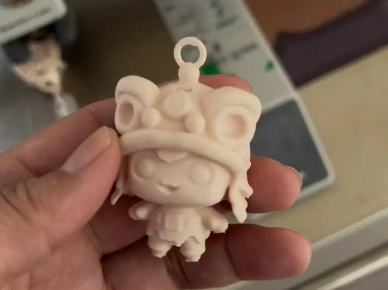 Lottery Doll Keychain