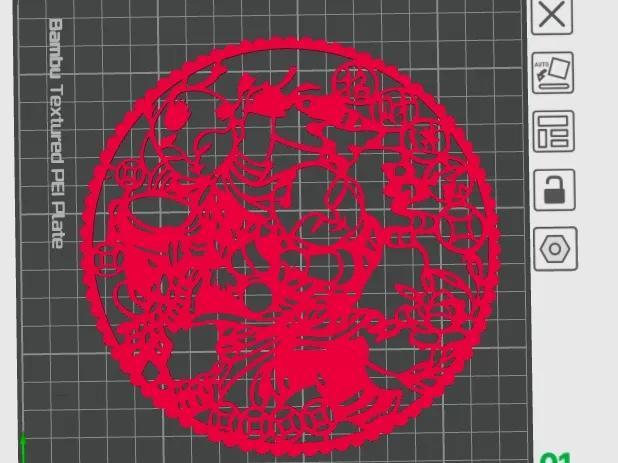 Paper-cut - Fortune and Treasure