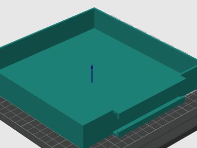 Selling Box W/ designable sliding sign