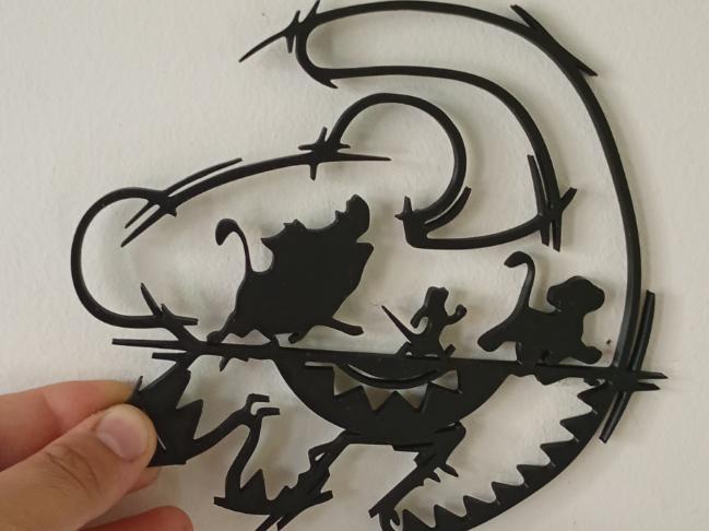 The Lion King wall art