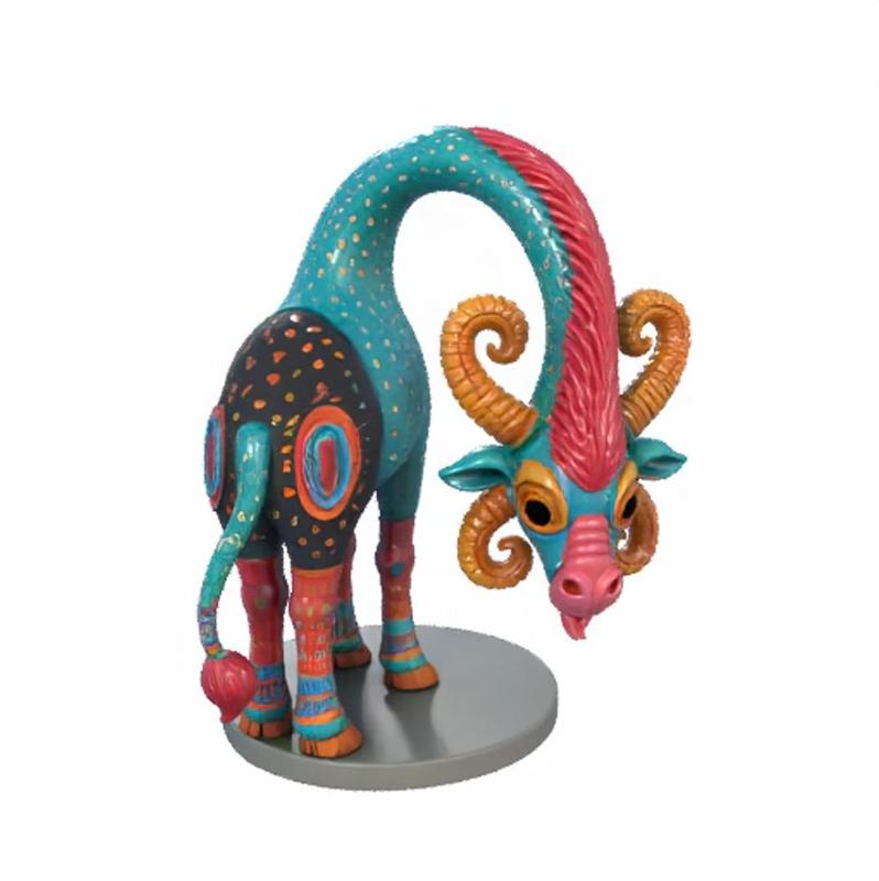 Twist Horn - 3D Printable Fantasy Goat Creature