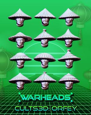 Straw Hats Farmers (12 heads)