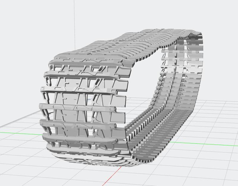 Pz III Ostketten type tracks 1/35 scale