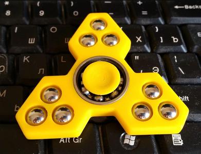Fidget Spinner Mitsu remix with 10mm balls
